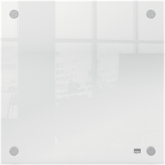 Transparent Whiteboards Nobo Acrylic Whiteboard Wall Mounting 30x2.8cm