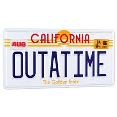 Back To The Future Back to The Future Outatime Licence Plate Replica