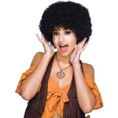 Decades Short Wigs Bristol Novelty Unisex Adults 70s Afro Wig (One Size) (Black)