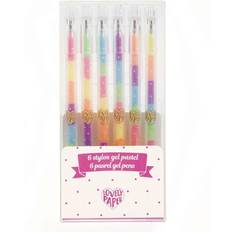 Djeco 6 pastel gel pens Rainbow