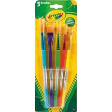 À base d'eau Accessoires de peinture Crayola Assorted Paintbrushes Pack of 5