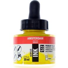 Amsterdam Acrylic Ink Bottle Primary Yellow 30ml