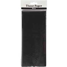 Creativ Company Silkespapper 50x70 cm Svart 10 ark