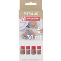 Royal Talens Metallfärgset 4X30ML