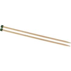 Knitpro K22321 Bamboo Jacket Knitting Needles Brown 30cm x 2mm 2