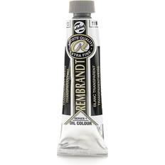 Royal Talens Rembrandt Oil Colour Tube 40 ml Transparent White (Safflower Oil) 119