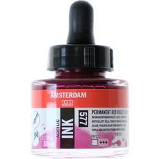 Amsterdam Maling Amsterdam Acrylic Ink Bottle Permanent Red Violet Light 30ml