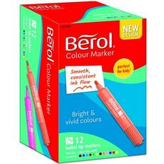 Berol colour Berol Colour Marker Bullet Tip 12-pack