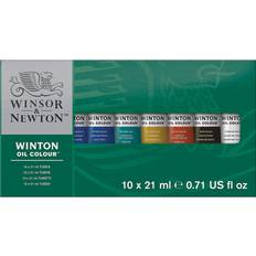 Oljefärg set Winsor & Newton Winton Oljefärg Tub 21 ml 10-set