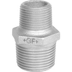 Vand & Afløb +GF+ Brystnippel Galvaniseret Reduktion 1 1/4x1