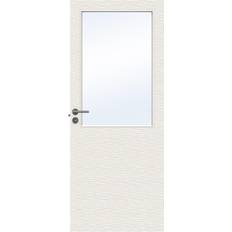 Grå Inderdøre Swedoor Advance-Line Charisma D300 GW13 Inderdør Klart glas S 0502-Y (100x210cm)