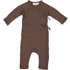 Heldragt rula MarMar Copenhagen Rula Wool Rib Romper - Terre