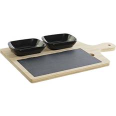 Stoneware Serving Trays DKD - Serving Tray 4pcs