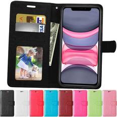 Apple iPhone 13 - Brun - Silikone Covers med kortholder CaseOnline Wallet Case 3-Card for iPhone 13