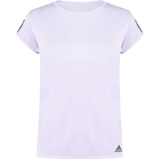 Adidas 3-Stripes Club T-shirt Women - White/Matte Silver/Black