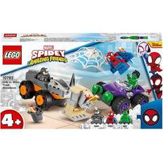 Spider-Man Spielzeuge LEGO Marvel Spidey & his Amazing Friends Hulk Vs Rhino Truck Showdown 10782