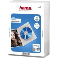CDs/DVD/Blu-ray Case Slim (10 Pcs) - Transparent