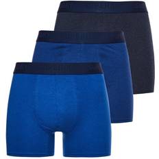 Superdry Boxsershorts tights Underbukser Superdry Organic Cotton Boxer 3-pack - Navy/Bright Blue/Mazarine