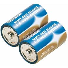 Draper Heavy Duty Alkaline Batteries D 2pcs