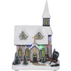 Star Trading Chapel Villaggio Natalizio 19cm