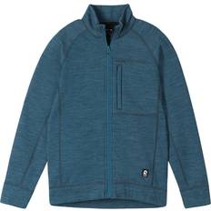 Reima Kids' Wool Sweat Jacket Mahti - Deep Ocean (536519-7710)