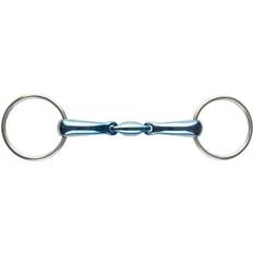 Korsteel JP Blue Steel Oval Link Loose Ring Snaffle