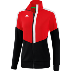 Fitness & Gym Outerwear Erima Squad Training Jacket Women - Red/Black/White