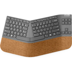 Lenovo Mus inkluderad - Svarta - Trådlös Tangentbord Lenovo Go Split Keyboard (Nordic)