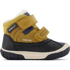 Läder Vinterskor Barnskor Geox Baby Boy Omar WPF - Yellow/Blue