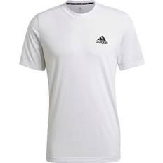 Adidas Aeroready Designed 2 Move Feelready Sport T-shirt Men - White/Black