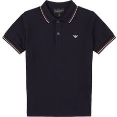 Emporio Armani Logo Polo Shirt - Navy Blue