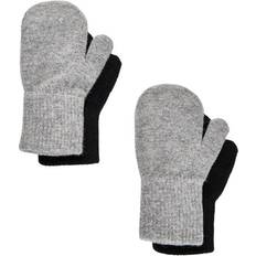 1-3M - Jungen Accessoires CeLaVi Magic Mittens 2-pack - Grey (5669-160)