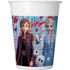 Vasos de Papel Procos Frozen Pack de 8 vasos de plástico