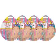 Yes To Grapefruit Vitamin C Glow-Boosting Unicorn Mud Single Use Mask (Pack of 4)