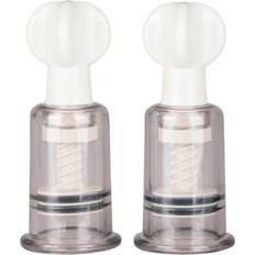 Easytoys Ventouses de clitoris et tétons, 2 pièces Transparent