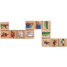 Viga Byggelegetøj Viga Viga Viga 59623 Domino game vehicles