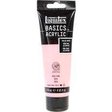 Pink Paint Liquitex Basics Acrylics Colors rose pink 4 oz. tube