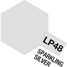 Plata Pinturas en aerosol Tamiya Lacquer Paint LP-48 Sparkling Silver