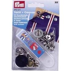 Forniture per Cucito Prym Bottoni In Ottone Nichelato 10 pcs