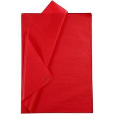 Creativ Company Silkespapper 50 x 70 cm Röd 25 ark
