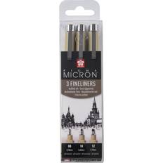 Sakura Pigma Micron Fineliners 3-pack Bred