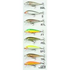 Rapala Countdown Regnbue (RTL) 9cm 12gr