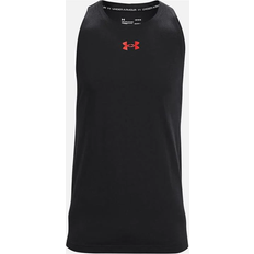 Under Armour Baseline Cotton Tank Top - Black/Red