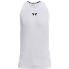 3XL Tanktops Under Armour Baseline Cotton Tank Top - White/Black