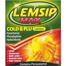 Lemsip Max Cold & Flu Lemon 10pcs Bustine