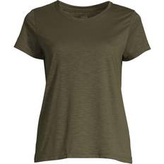 Casall Texture T-shirt Women - Forest Green