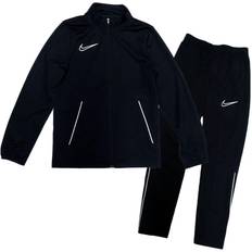 XS Tracksuits Nike Big Kid's Dri-FIT Academy Knit Football Tracksuit - Black/White/White (CW6133-010)