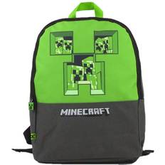 Minecraft Reput Minecraft Pixel Creeper Backpack - Grey/Green