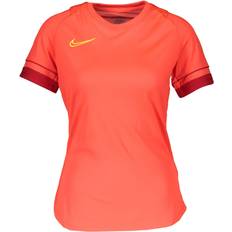 Nike Academy 21 T-shirt Women - Bright Crimson/Gym Red/Volt