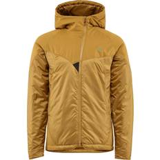 Herre - Slim Gensere Klättermusen Alv Primaloft Hooded Jacket - Mustard